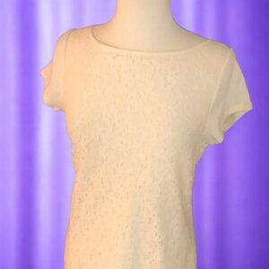 Lauren Ralph Lauren Cream Dress